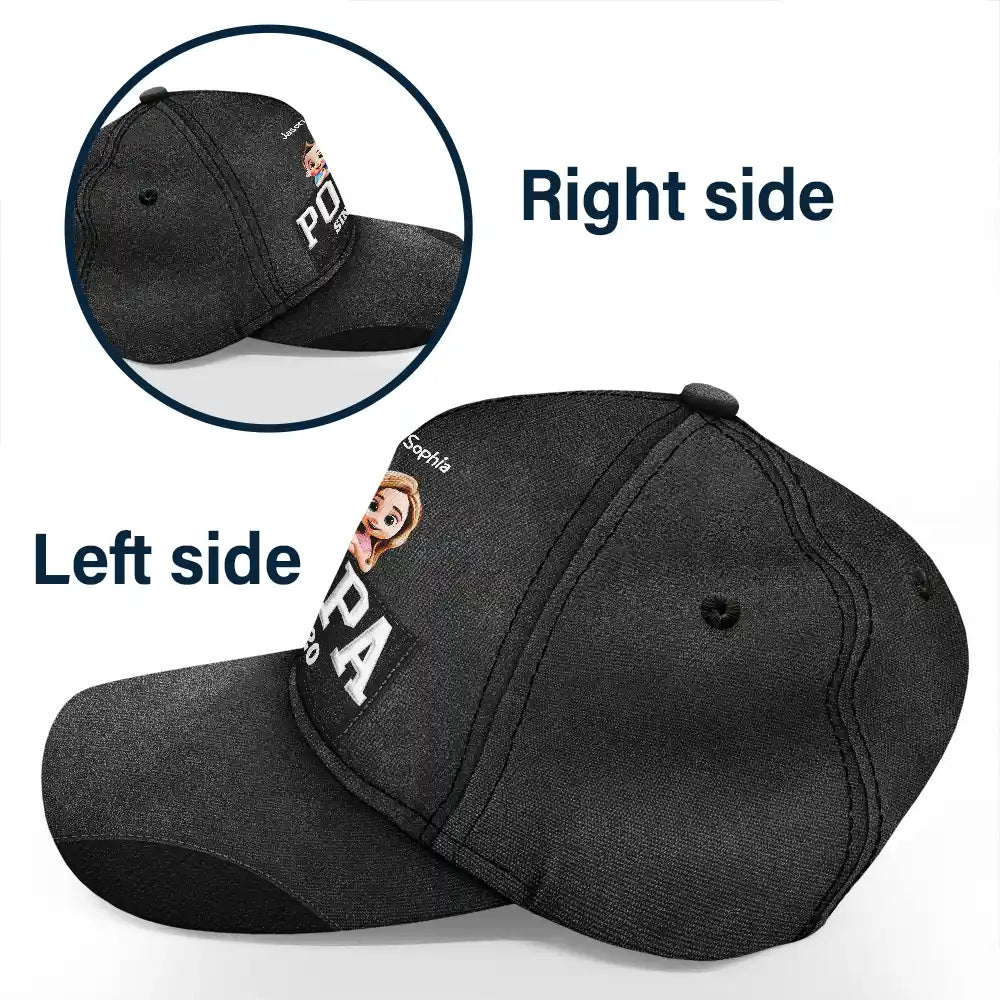 Dad & Grandpa: A Personalized Classic Cap - Celebrate Special Moments Classic Cap PopCulturePrints