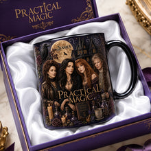 Load image into Gallery viewer, “Sisters United by Magic” - Enchanted Sisterhood Magic Mug - Personalized Gift for Your Best Friend or Family Member
