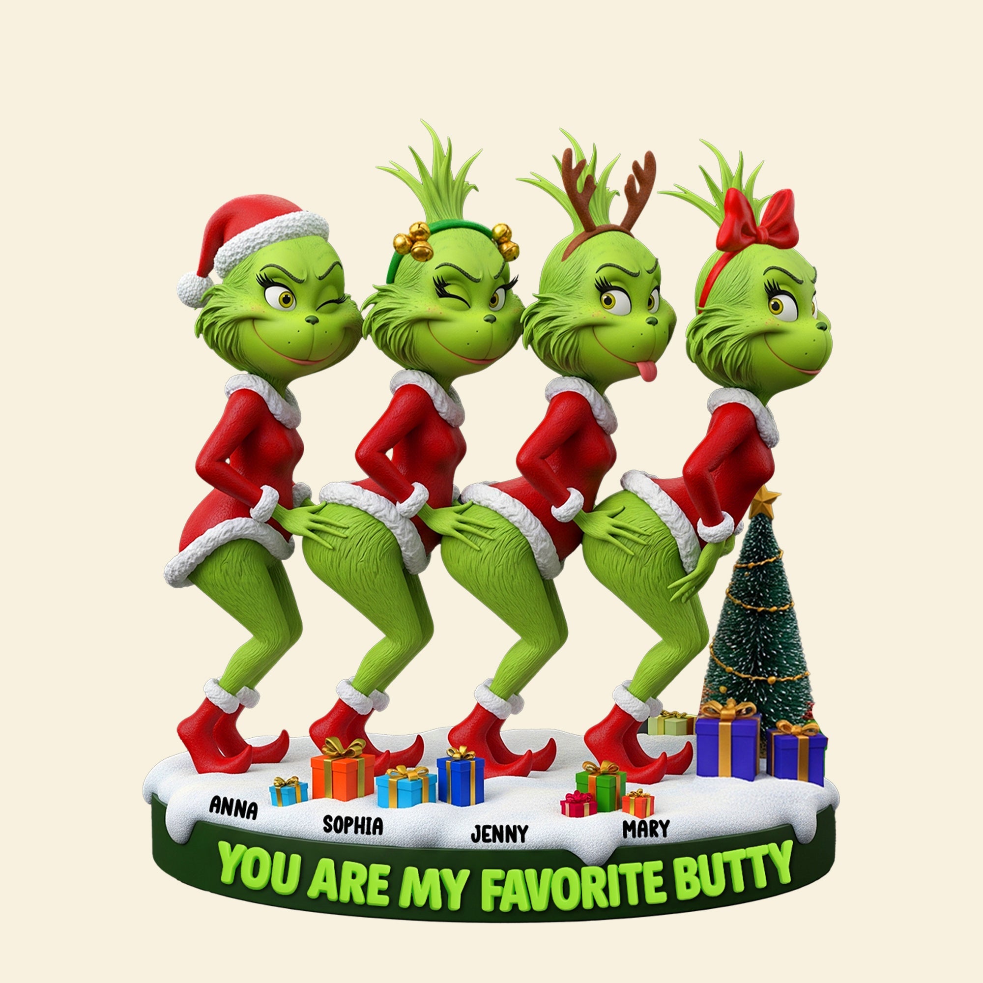 You Are My Favorite Butty - Personalized Funny Gifts for Besties Christmas Ornament Ornament PopCulturePrints