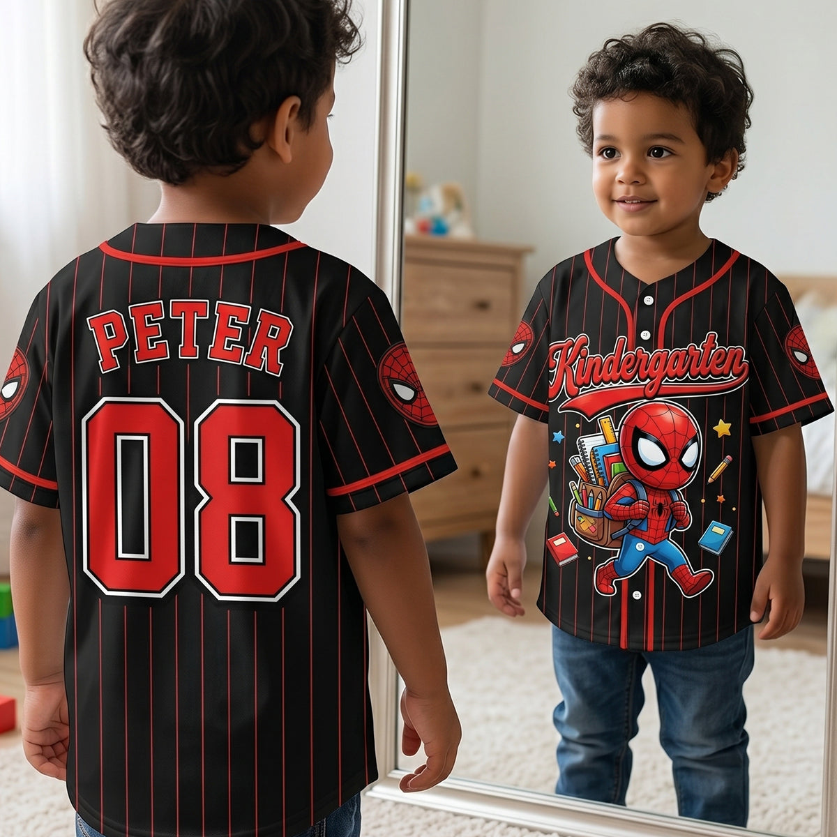 “Get Ready for Adventure!” - Back To School Jersey Shirt - Personalized Gifts for Kids