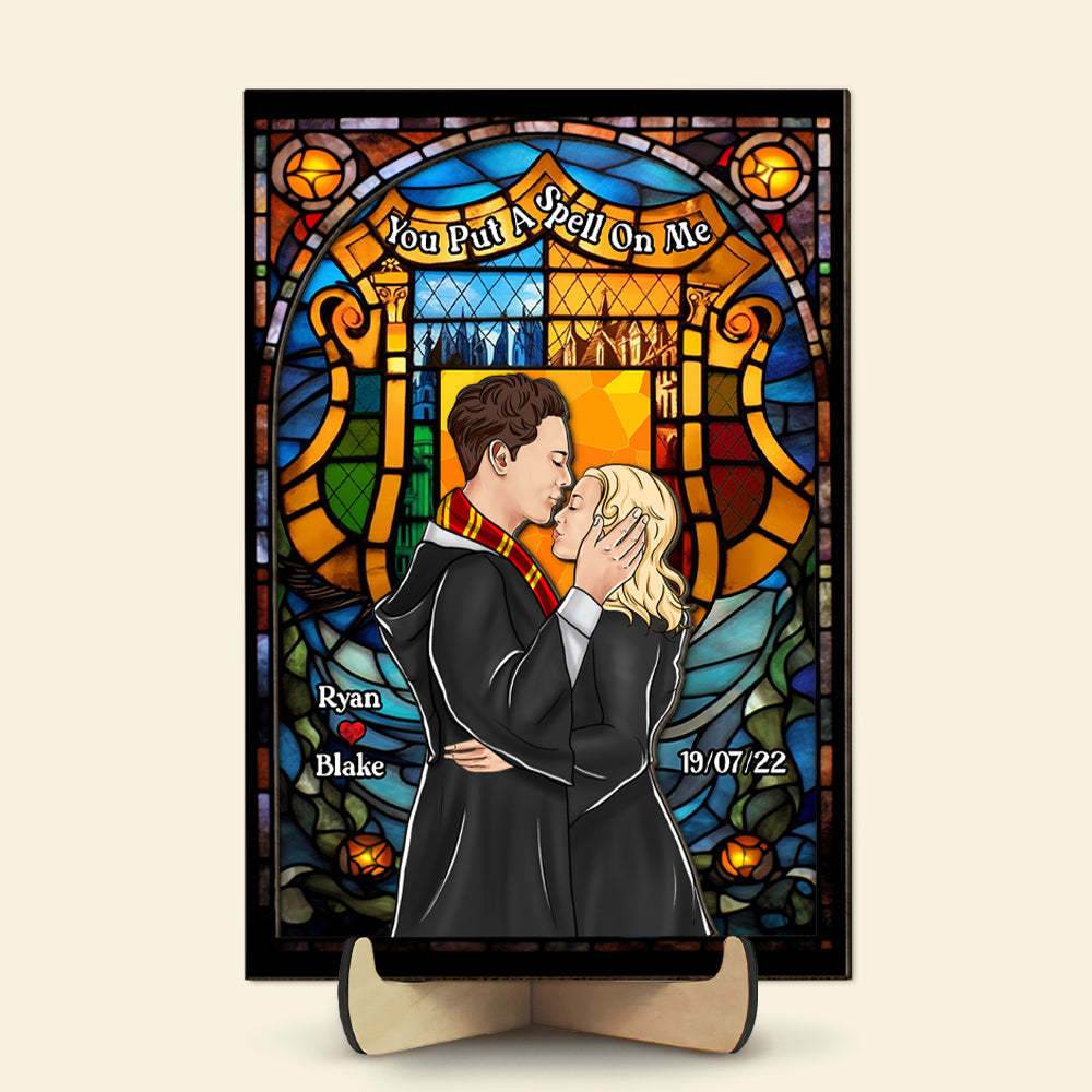 Personalized Harry Potter-Inspired Romantic Poster