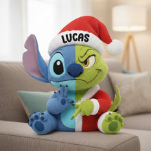 Load image into Gallery viewer, "Celebrate the Fun Side of Christmas!" - Personalized Funny Custom Shaped Pillow - Perfect Gift for Friends, Family, and Loved Ones Pillow PopCulturePrints
