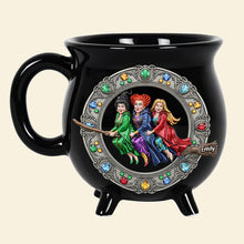 Load image into Gallery viewer, “Brew Up Enchantment” – Personalized Enchanting Witches Cauldron Mug - Custom Gifts for Witch Lovers Cauldron Mug PopCulturePrints
