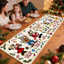 Load image into Gallery viewer, “Bring Festive Cheer Home” - Festive Christmas Quilted Table Runner - Personalized Gift for Family

