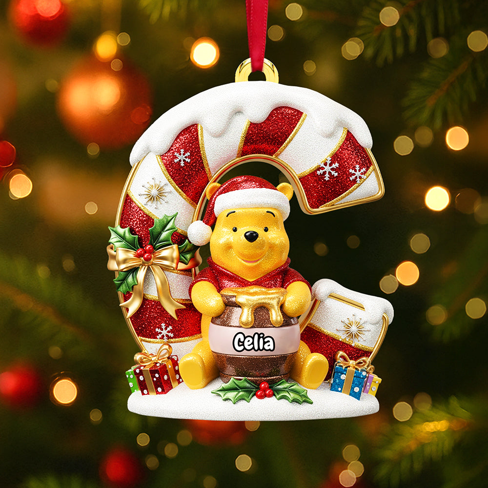 “A Sweet Touch of Joy - Custom Cute Character Ornament for Loved Ones” Ornament PopCulturePrints