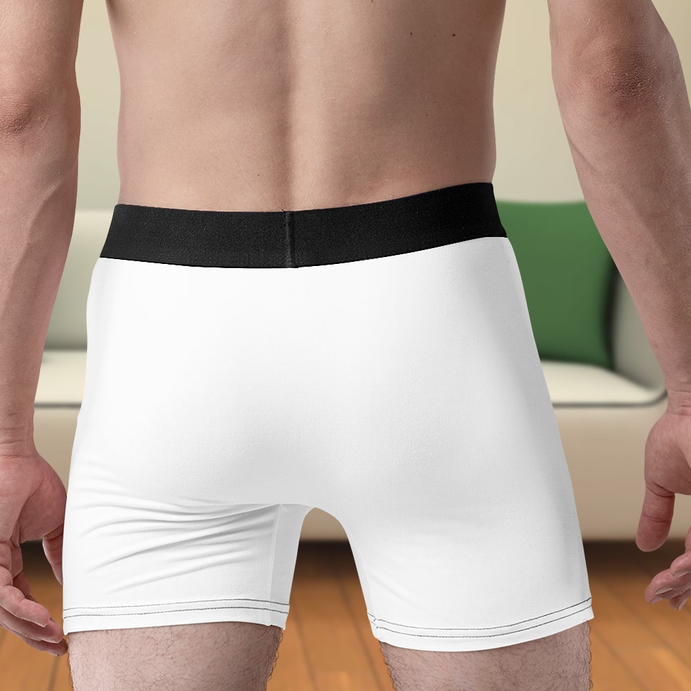 Personalized Couple's Underwear | Custom Photo Boxers & Briefs Boxer Briefs PopCulturePrints