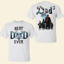 Load image into Gallery viewer, Personalized Best Dad Ever T-Shirt – Harry Potter Themed
