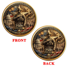 Load image into Gallery viewer, Celebrate 250 Years of Freedom - Personalized Anniversary Gift Coin Coin PopCulturePrints
