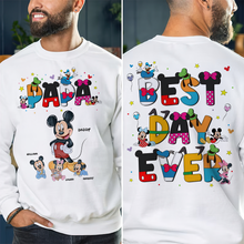 Load image into Gallery viewer, “Best Dad Ever” – Personalized Dad Shirt | Special Gift for Dads, Grandfathers, and More Shirts PopCulturePrints
