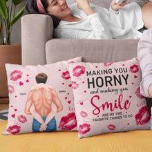 Load image into Gallery viewer, Personalized 3D LED Light - You're My Favorite Gift for Couples Pillow PopCulturePrints
