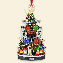 Load image into Gallery viewer, Create Your Own Galaxy Family Ornament - Unique Personalized Gift for Every Family Ornament PopCulturePrints

