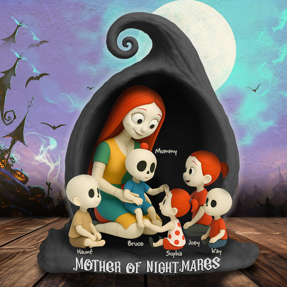 "Embrace The Unusual, A Mother's Love - Personalized Gift Plaque for Moms and Grandmas" Shaped Plaques PopCulturePrints
