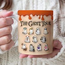Load image into Gallery viewer, The Ghost Tour 3D Inflated White Mug - Perfect Gift for Horror Fans Coffee Mug PopCulturePrints
