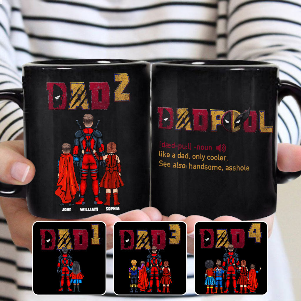 Dadpool - Personalized Psychopath Hero Dad Mug