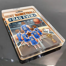 Load image into Gallery viewer, Best Basketball Dad Ever - Personalized Custom Shaped Acrylic Plaque for the Ultimate Gift for Dad Acrylic Plaque PopCulturePrints
