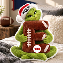 Load image into Gallery viewer, Bring Joy to Your Game Day - Playful Alphabet Sports Pillow - Personalized Gifts for Sport Lovers Pillow PopCulturePrints
