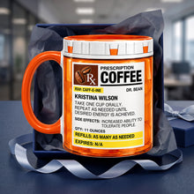 Load image into Gallery viewer, "Caffeine Prescription for Success" - Personalized Coffee Mug for Co-Workers
