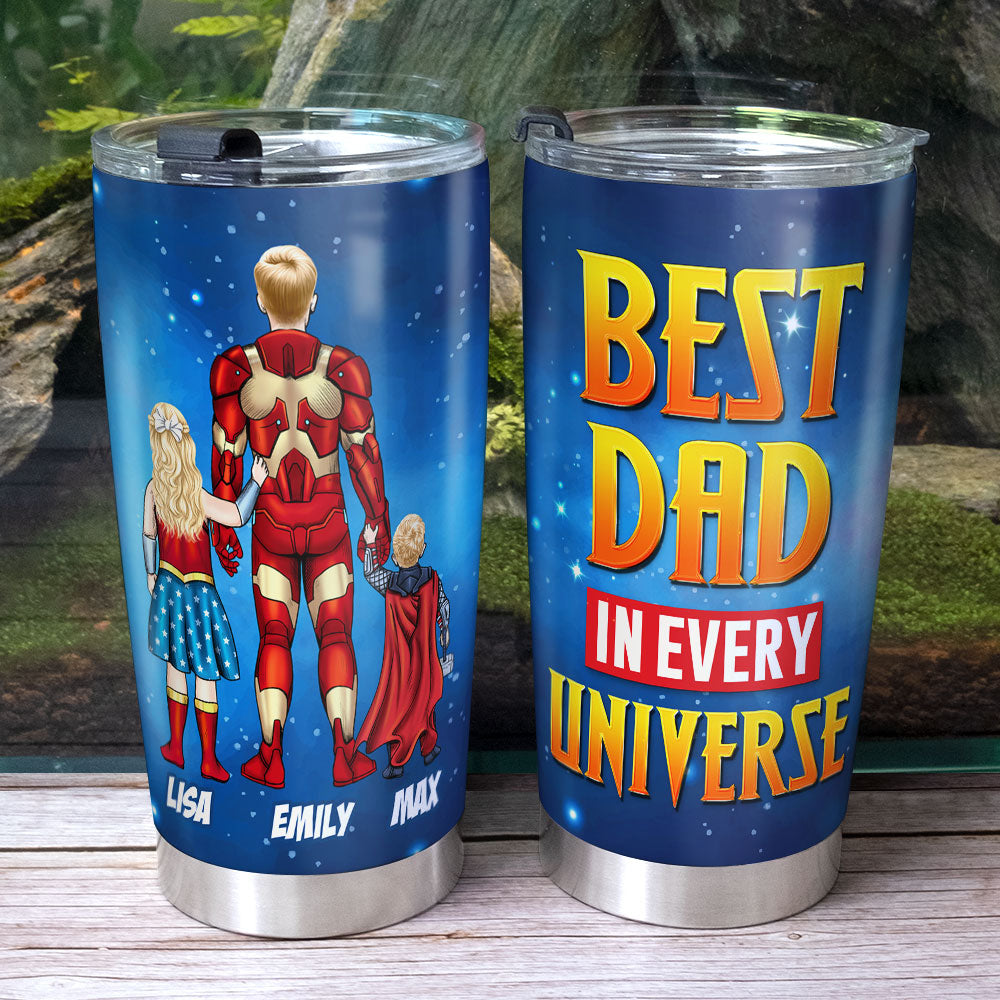 Marvelous Father Personalized Superhero Coffee Mug