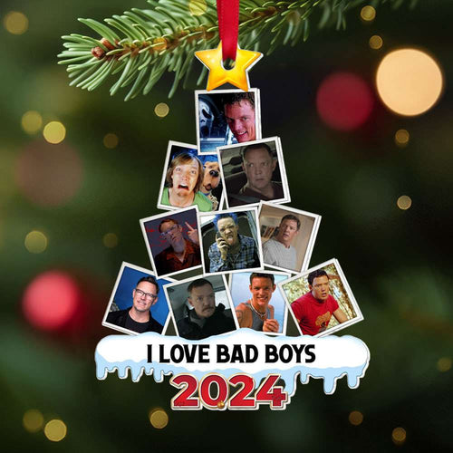 Personalized Christmas Ornament - 2024 Bad Boys Fan Gift Ornament PopCulturePrints