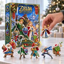 Load image into Gallery viewer, Celebrate 40 Years of The Legend of Zelda - Personalized Christmas Advent Calendar Blind Box for Game Lovers
