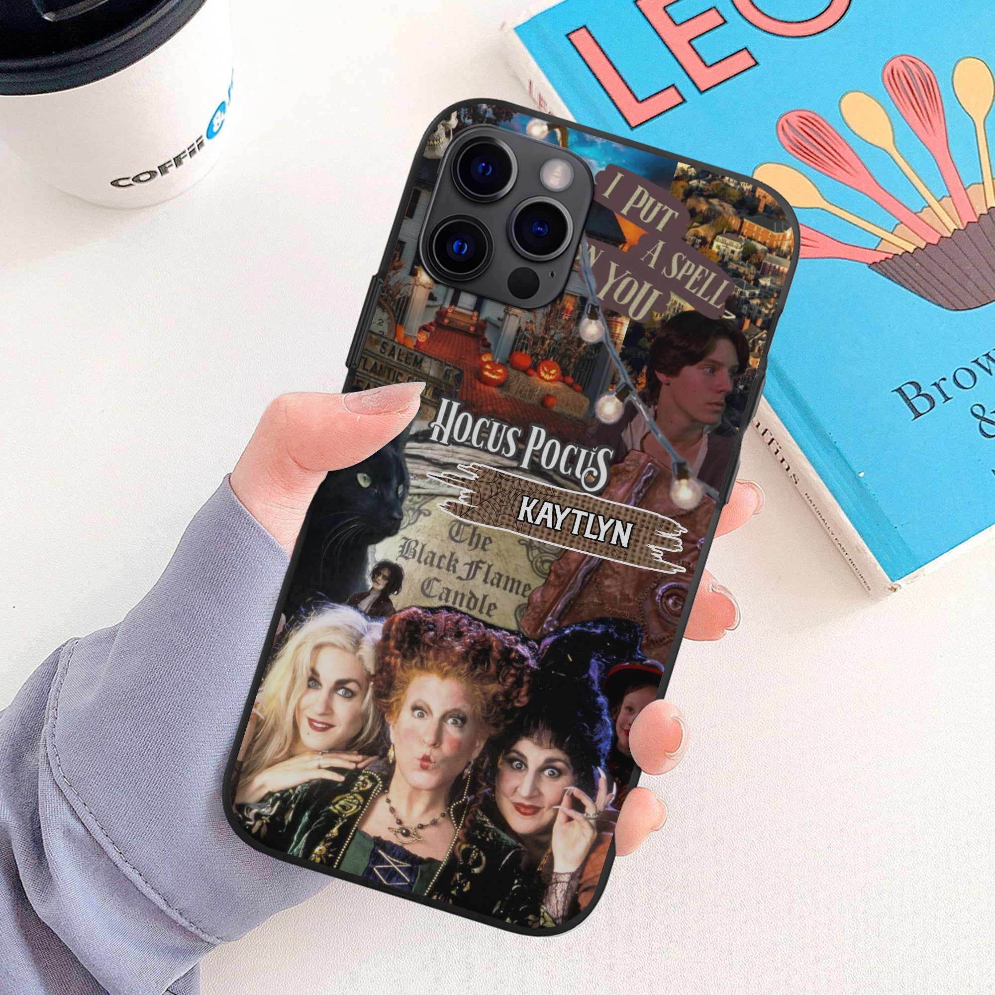 Personalized 'Hocus Pocus' Horror-Themed Halloween Phone Case