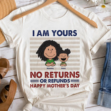 Load image into Gallery viewer, We&#39;re Yours - Custom Mom Shirt for Mother&#39;s Day | Perfect Gift for Mom and Grandma Shirts PopCulturePrints
