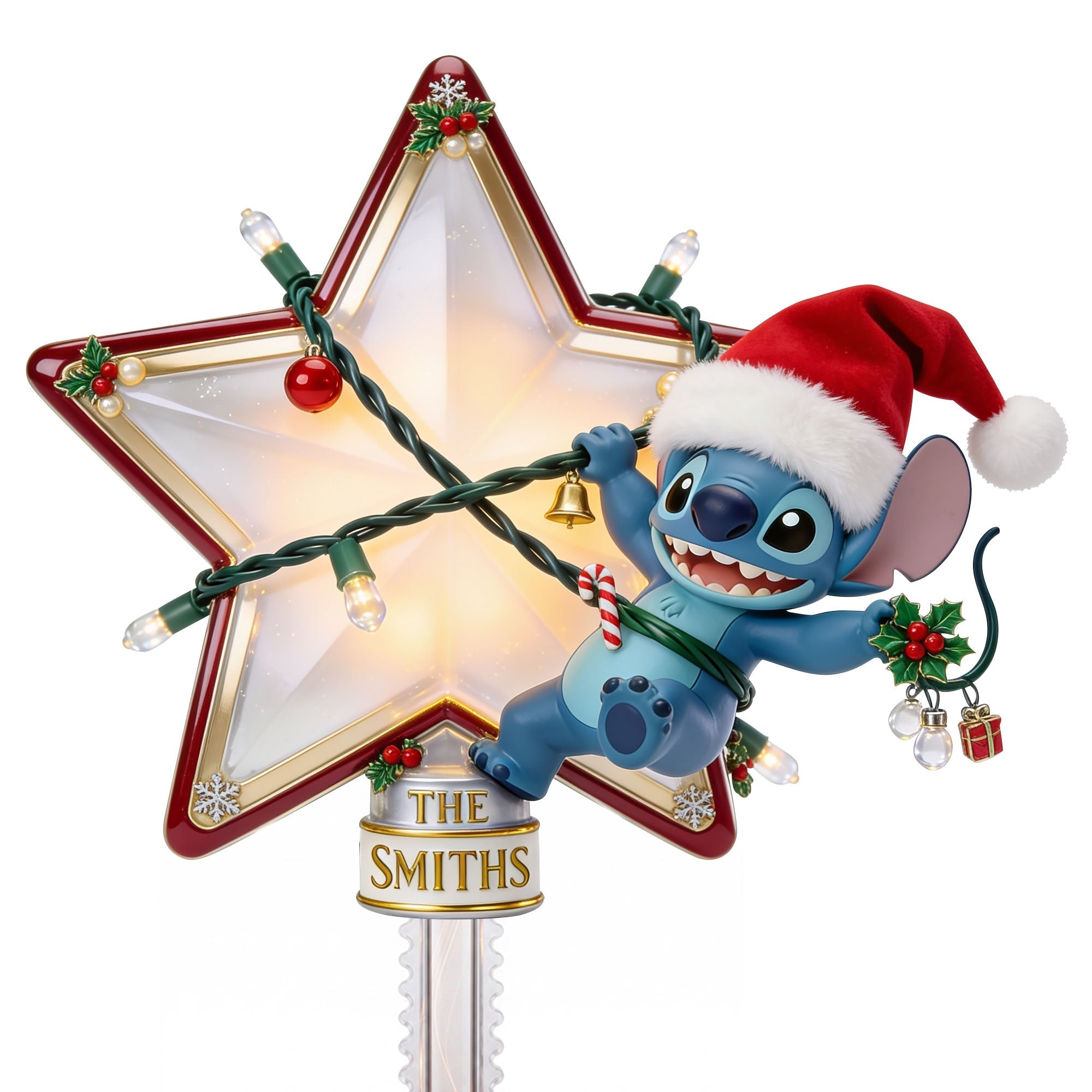 Mischievous Tree Topper - Personalized Holiday Decor