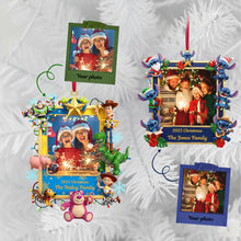 Load image into Gallery viewer, Cherish Every Memory - Custom Photo Christmas Acrylic Ornament - Personalized Gift for Families, Friends, and Loved Ones Ornament PopCulturePrints
