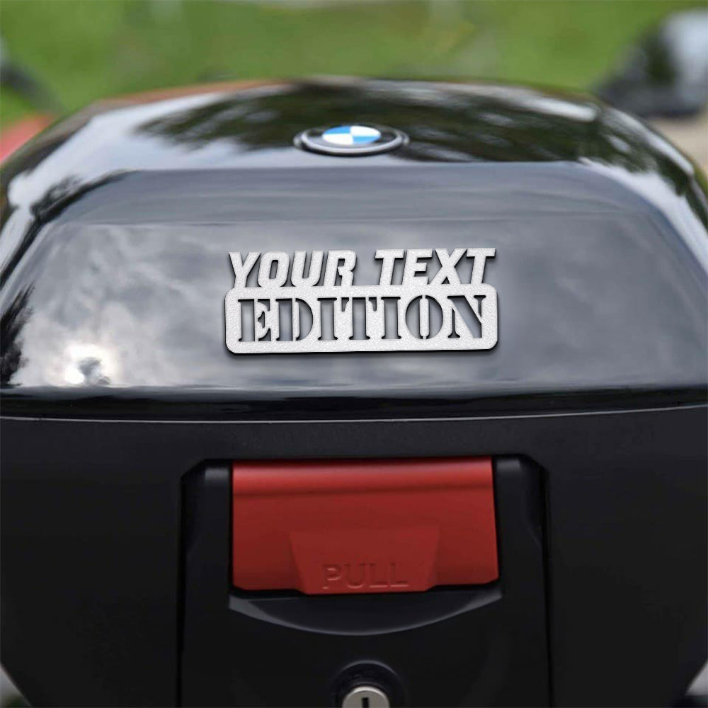 Custom Police Edition Ducati Motorcycle Sticker