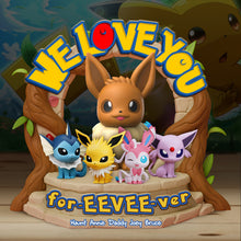 Load image into Gallery viewer, We Love You for-EEVEE-ver - Personalized Fantasy Critter Dad Acrylic Plaque Shaped Plaques PopCulturePrints
