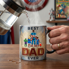 Load image into Gallery viewer, Best Dad Ever Magic Coffee Mug - Personalized Gifts for Dads Coffee Mug PopCulturePrints
