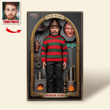 Load image into Gallery viewer, Face Your Fears with Custom Horror Character Plaque - A Unique Gift for Horror Lovers Shaped Plaques PopCulturePrints
