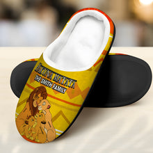 Load image into Gallery viewer, Personalized Family Slippers - Hakuna Matata Design Shoes PopCulturePrints
