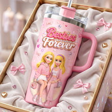 Load image into Gallery viewer, Besties Forever 40oz Tumbler - A Personalized Gift for Your Best Friends
