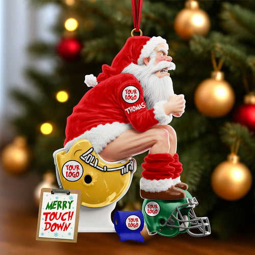 “Celebrate Every Touchdown!” - Strong Rival Sports Ornament, Personalized Gifts for Sports Fans Ornament PopCulturePrints