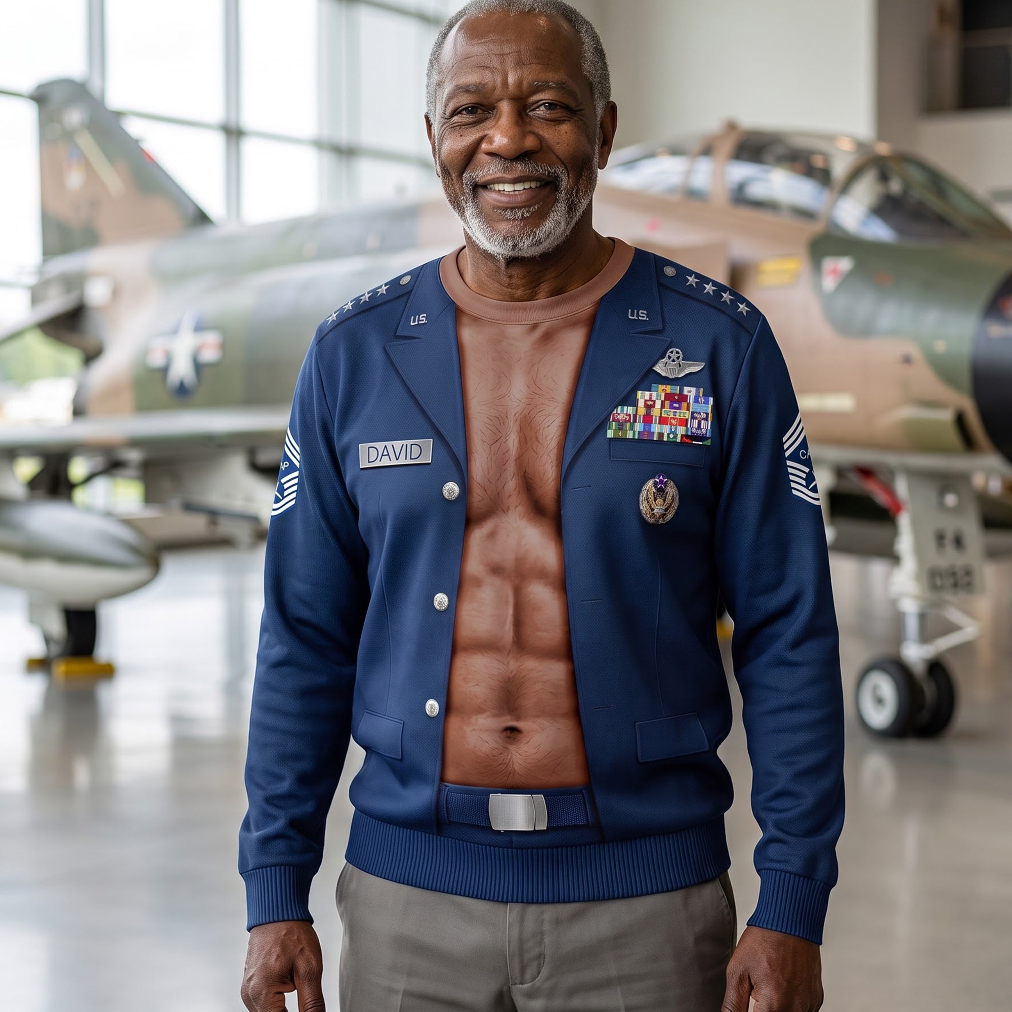 Proudly Serve in Style: Personalized Military Shirt - Unique Gifts for Veterans AOP Products PopCulturePrints
