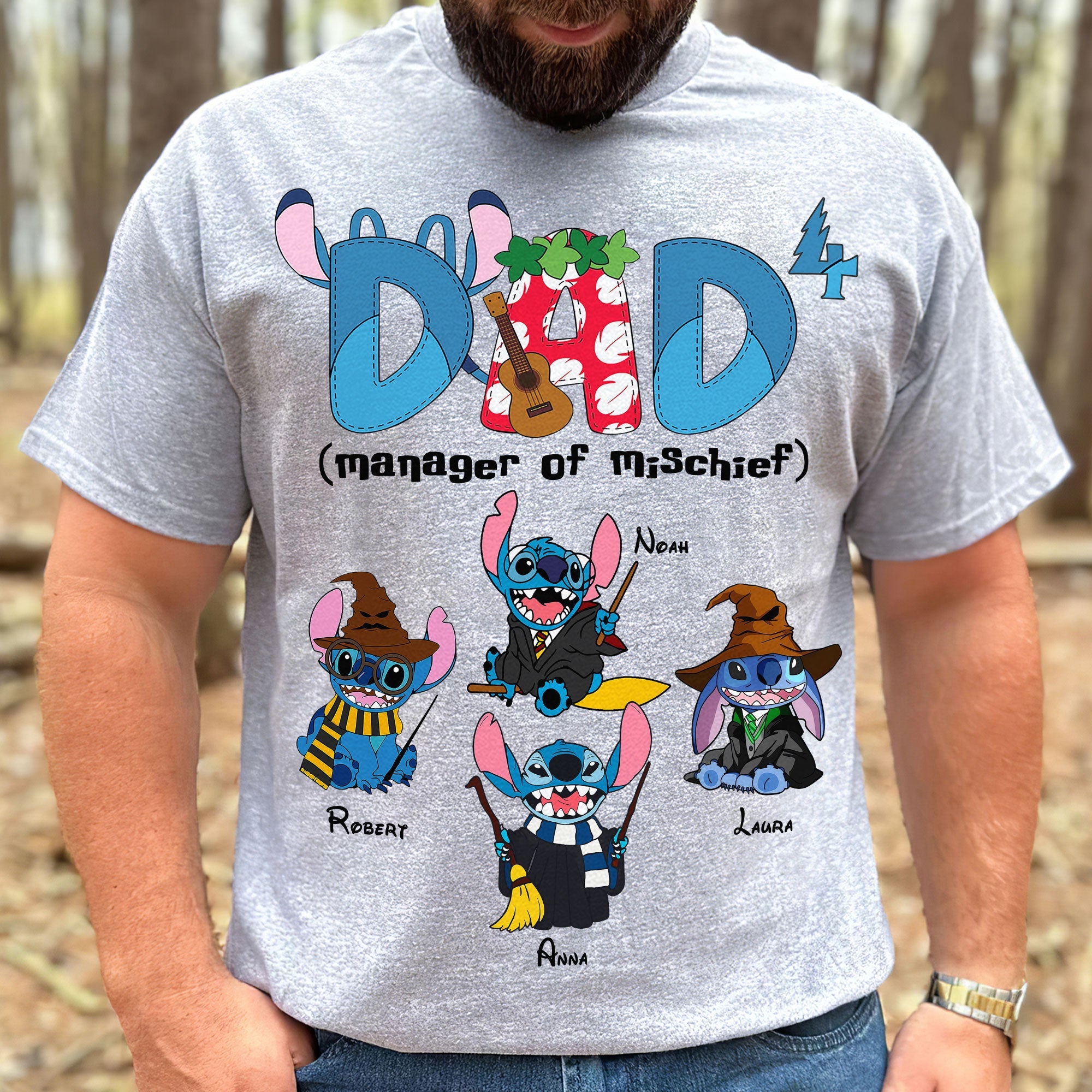 Custom Dad (Manager of Mischief) Fan Art T-Shirt