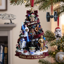 Load image into Gallery viewer, Cosmic Christmas Acrylic Ornament - Personalize Gifts For Family 03tota140826 Ornament PopCulturePrints
