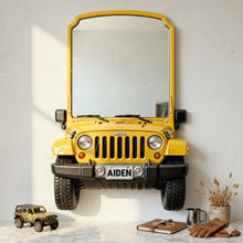 Load image into Gallery viewer, Off-Road Adventure Awaits! - Custom Shaped Mirror for Off-Road Enthusiasts Mirror PopCulturePrints
