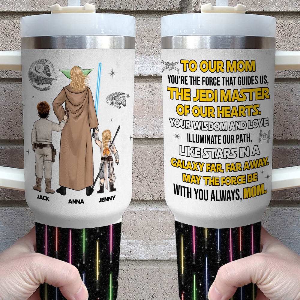 Custom Star Wars Mom Tumbler for Mother's Day Tumbler Cup PopCulturePrints