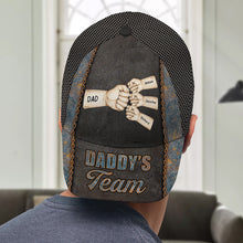 Load image into Gallery viewer, “Dad: The Ultimate Team Player” - Personalized Classic Cap - Gift for Dad, Grandpa, and Father Figures Caps PopCulturePrints
