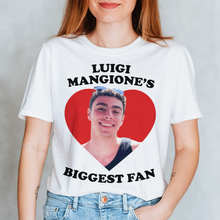 Load image into Gallery viewer, Biggest Fan Heart Shirt
