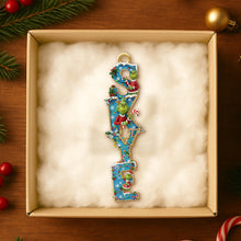 Load image into Gallery viewer, &quot;Bring Holiday Cheer!&quot; - Custom Funny Alphabet Tree Ornament for Kids and Family Ornament PopCulturePrints
