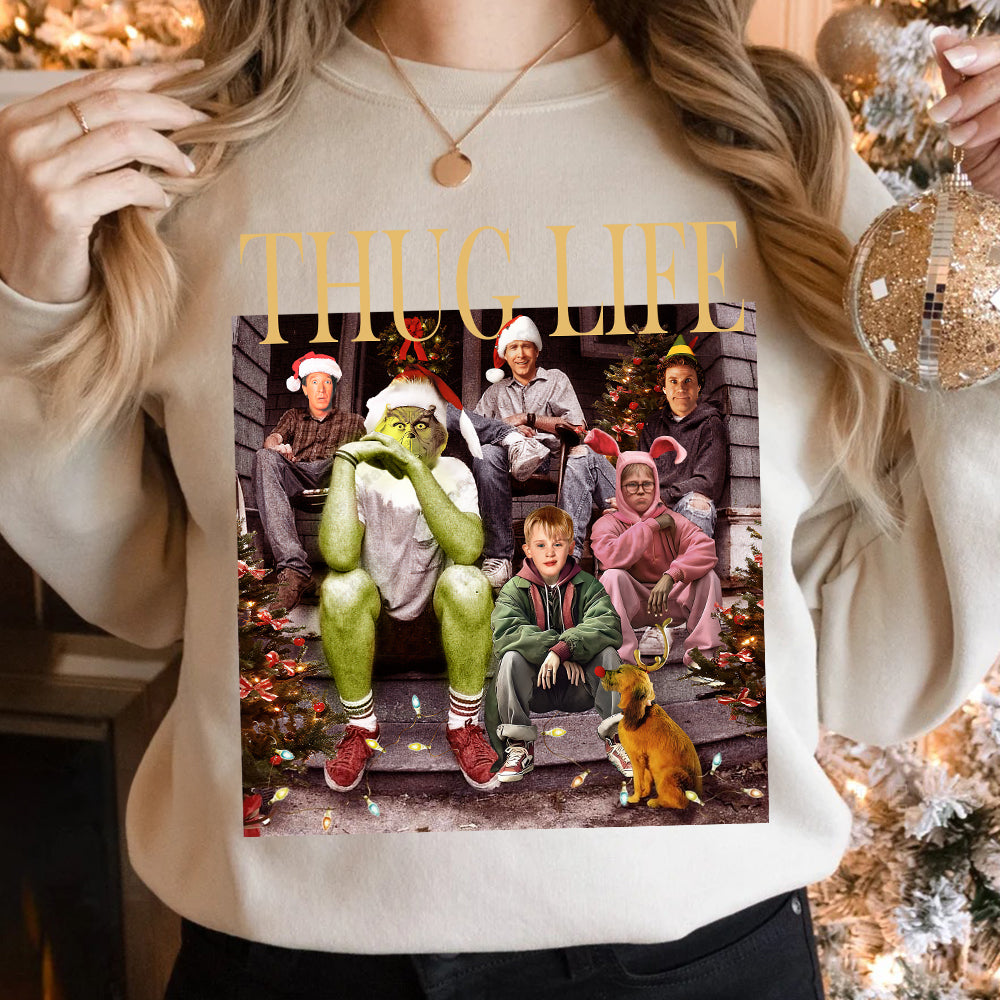 Christmas Movie Lover Sweatshirt: Cult Classic Design Shirts PopCulturePrints