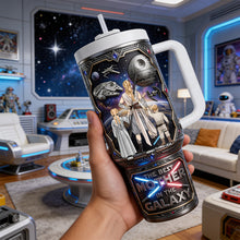 Load image into Gallery viewer, The Best Mother In The Galaxy - Legendary Mom Of The Universe Tumbler - Personalized Gift for Mom Tumbler Cup PopCulturePrints
