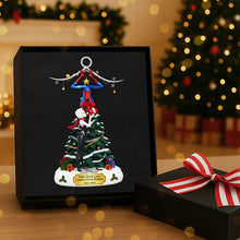 Load image into Gallery viewer, With Great Love Comes Great Kisses - Personalized Cheeky Kissing Couple Acrylic Ornament Ornament PopCulturePrints
