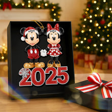 Load image into Gallery viewer, "Celebrate Your Love!" Personalized Funny Holiday Acrylic Ornament - Custom Gifts for Couples Ornament PopCulturePrints

