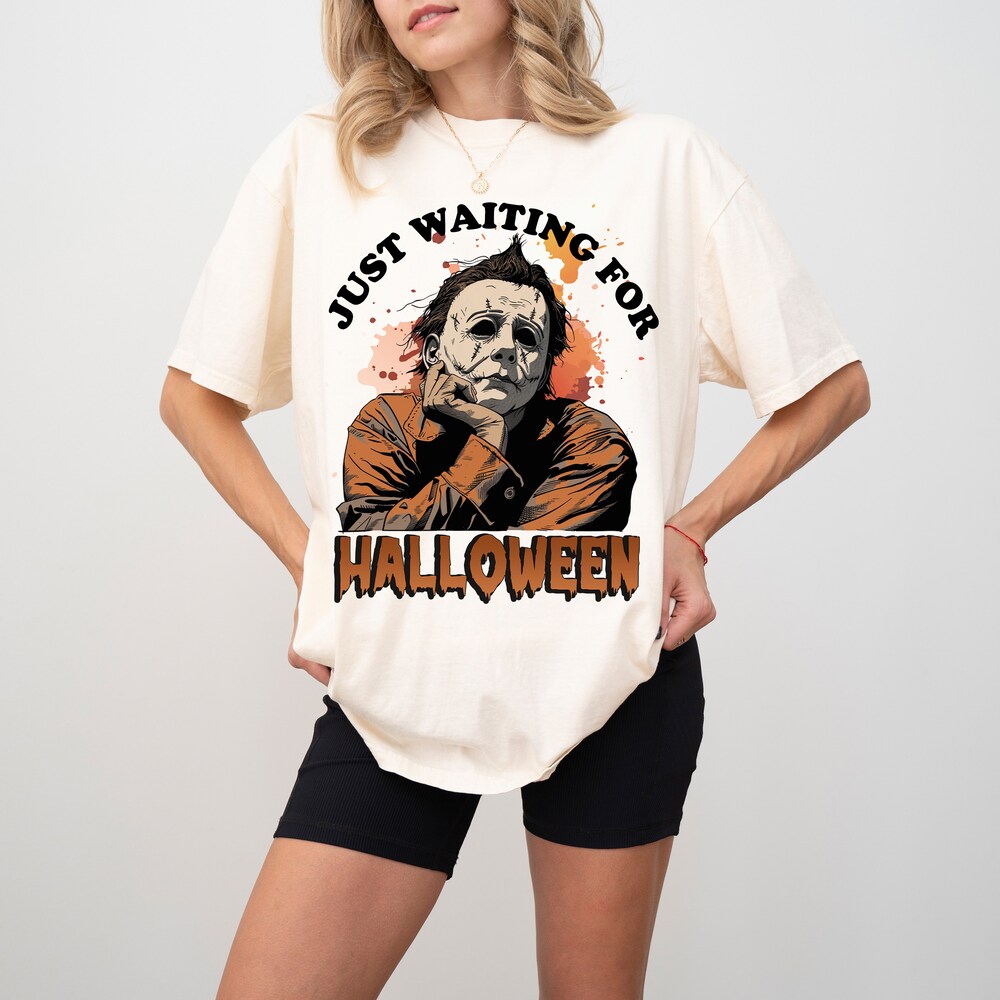 Waiting for Halloween Like T-Shirt