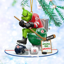 Load image into Gallery viewer, “Make Your Holidays Merry and Bright!” - Strong Rivalry Sports Ornament, Personalized Gift for Sports Fans Ornament PopCulturePrints
