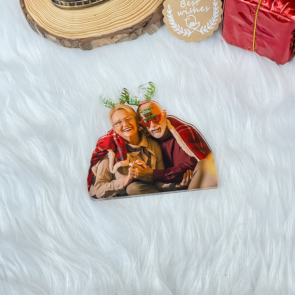 Personalized Photo Ornaments for Couples - Perfect Gift for Celebrations Ornament PopCulturePrints